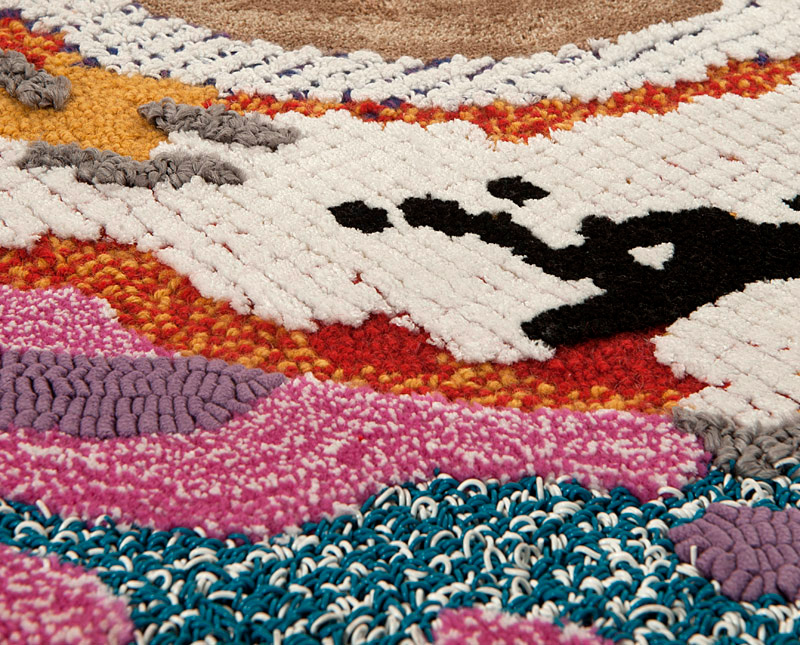 Detail of Coast Occult Dress rug