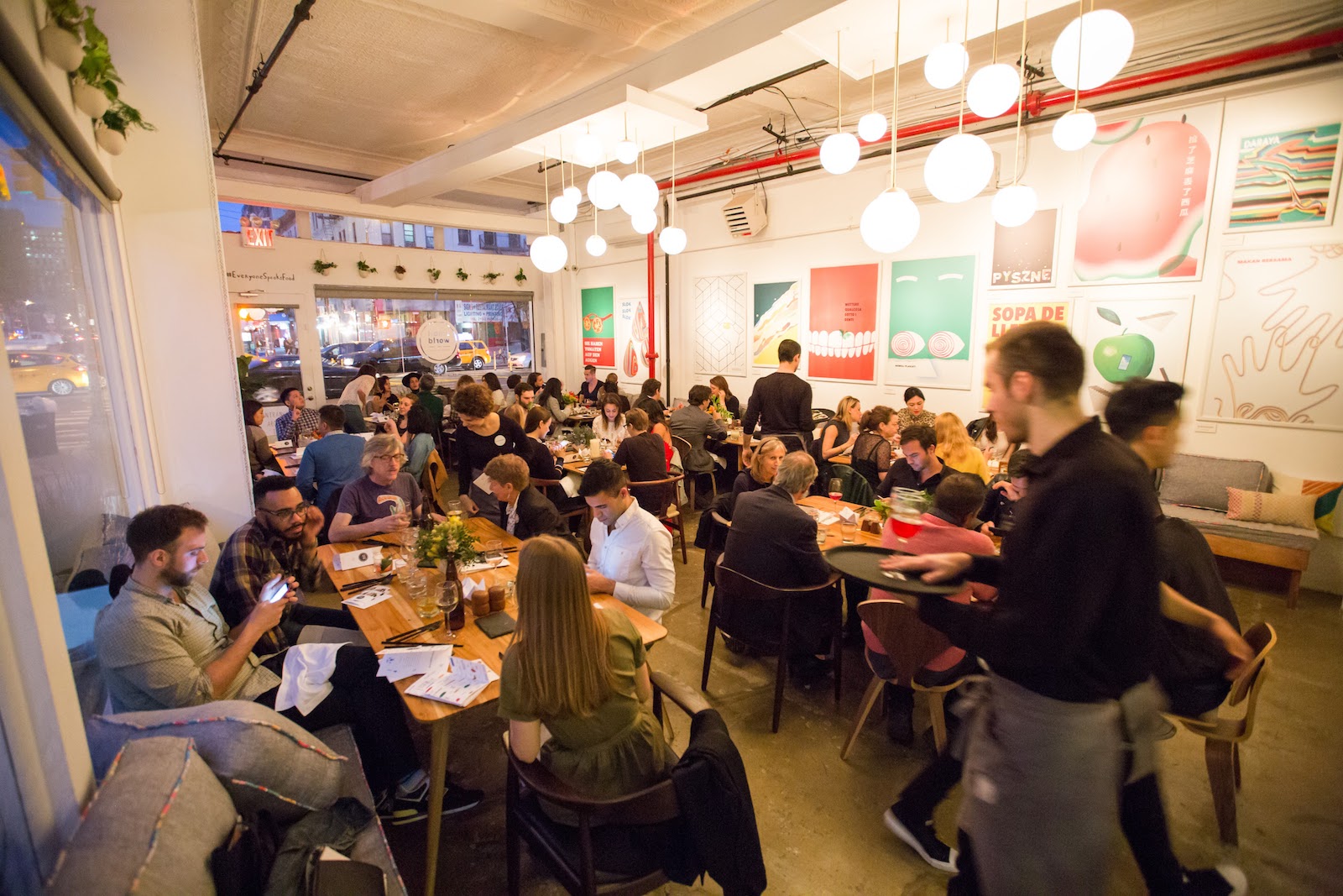 Google Translate - Mssg Peces - Experiential Event. Pop up restaurant, NoLita, NYC. Photography by Margarita Corporan