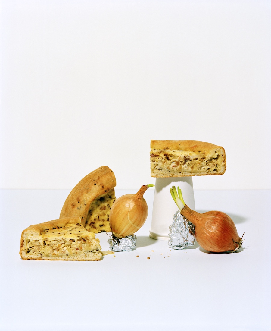 Esther Choi's Le Corbuffet features Quiche Haring